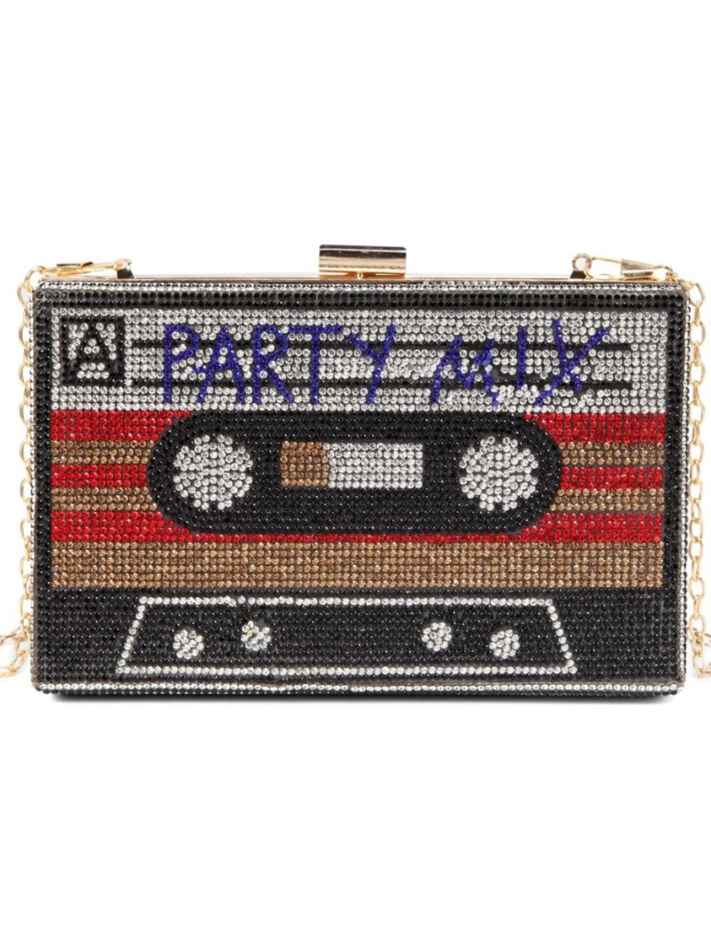 Women Retro Crossbody Bag Rhinestone Fun Unique Evening Clutch Purses for Women